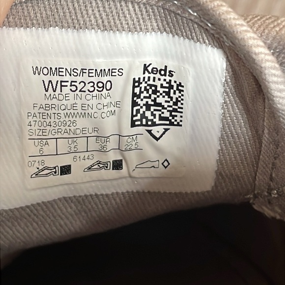 Keds X Kate Spade New York Champion Glitter Sneakers Silver Wedding 6 - Picture 8 of 16